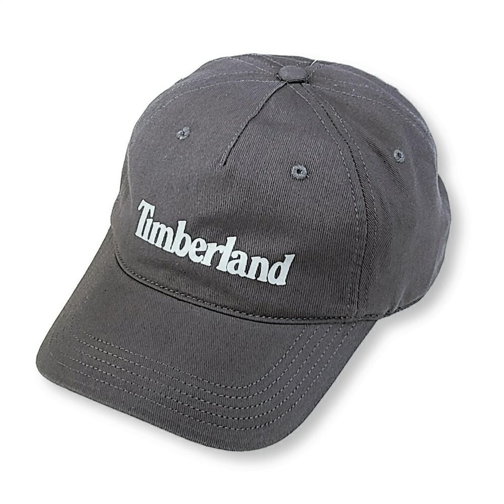 NWT Timberland Cotton Twill Logo Baseball Cap